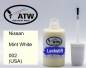 Preview: Nissan, Mint White, 002 (USA): 20ml Lackstift, von ATW Autoteile West.